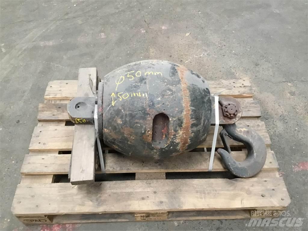  Hookball 375kg Εξαρτήματα και εξοπλισμός για γερανούς