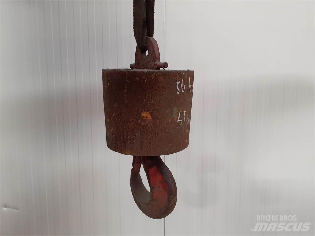  Hookball 4T Εξαρτήματα και εξοπλισμός για γερανούς