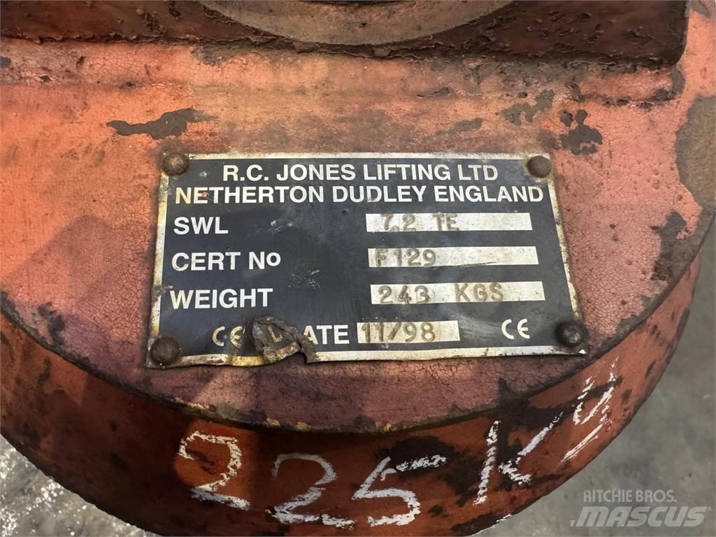  Hookball 7.2 ton Εξαρτήματα και εξοπλισμός για γερανούς