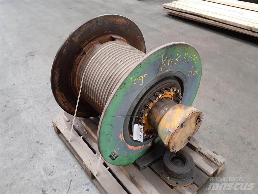 Krupp KMK 5100 winch Εξαρτήματα και εξοπλισμός για γερανούς
