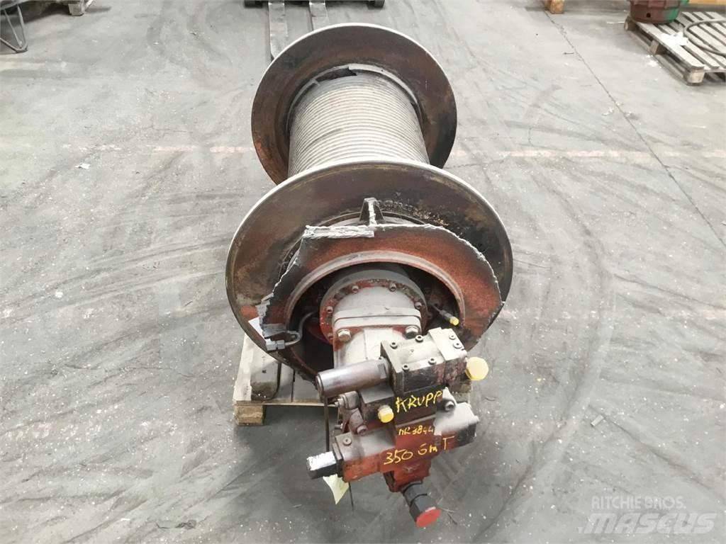 Krupp KMK 8350 winch Εξαρτήματα και εξοπλισμός για γερανούς