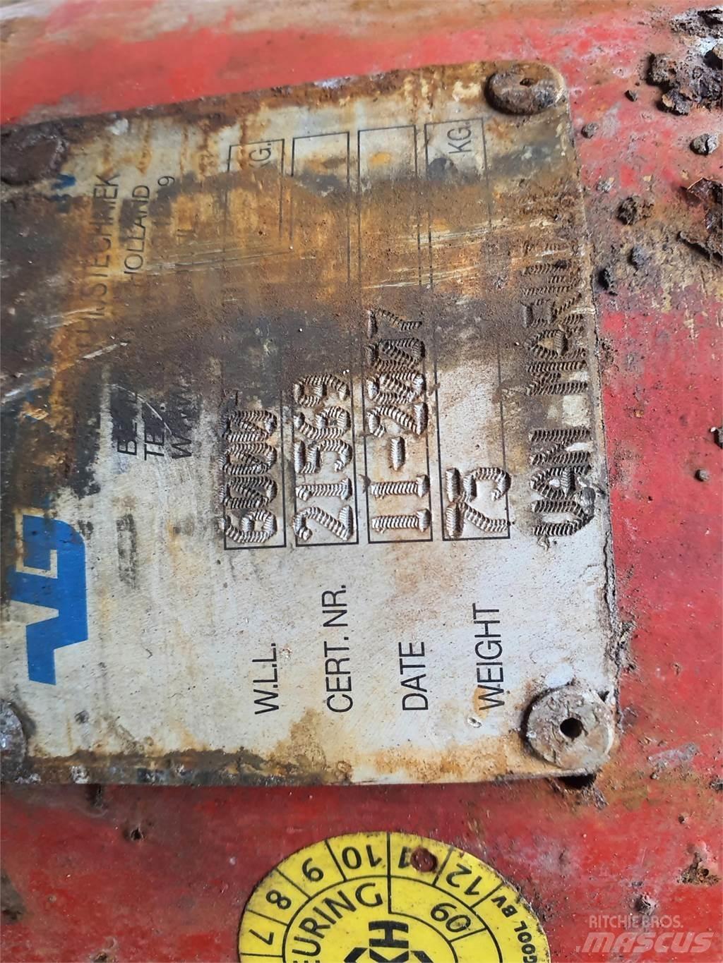 Liebherr Hookball 6T Εξαρτήματα και εξοπλισμός για γερανούς