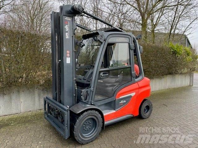 Linde H35T Περονοφόρα ανυψωτικά κλαρκ με φυσικό αέριο LPG