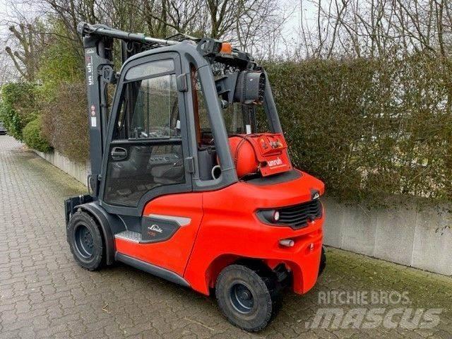 Linde H35T Περονοφόρα ανυψωτικά κλαρκ με φυσικό αέριο LPG