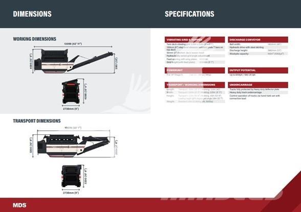 MDS M300 Μηχανές κοσκινίσματος
