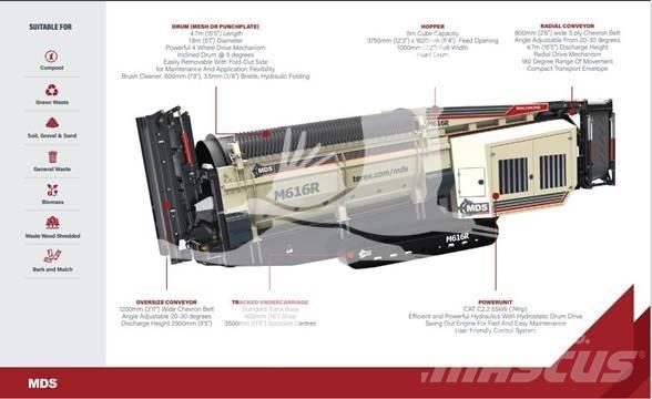 MDS M616R Μηχανές κοσκινίσματος