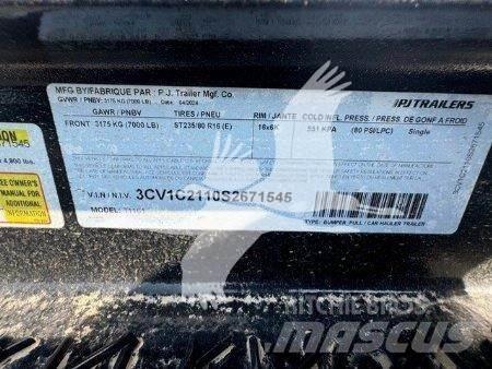 PJ T1 Επίπεδες/πλευρικώς ανοιγόμενες ρυμούλκες