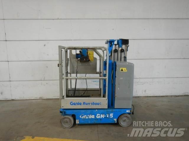 Genie GR15 Ανυψωτήρες με κατακόρυφους πυλώνες