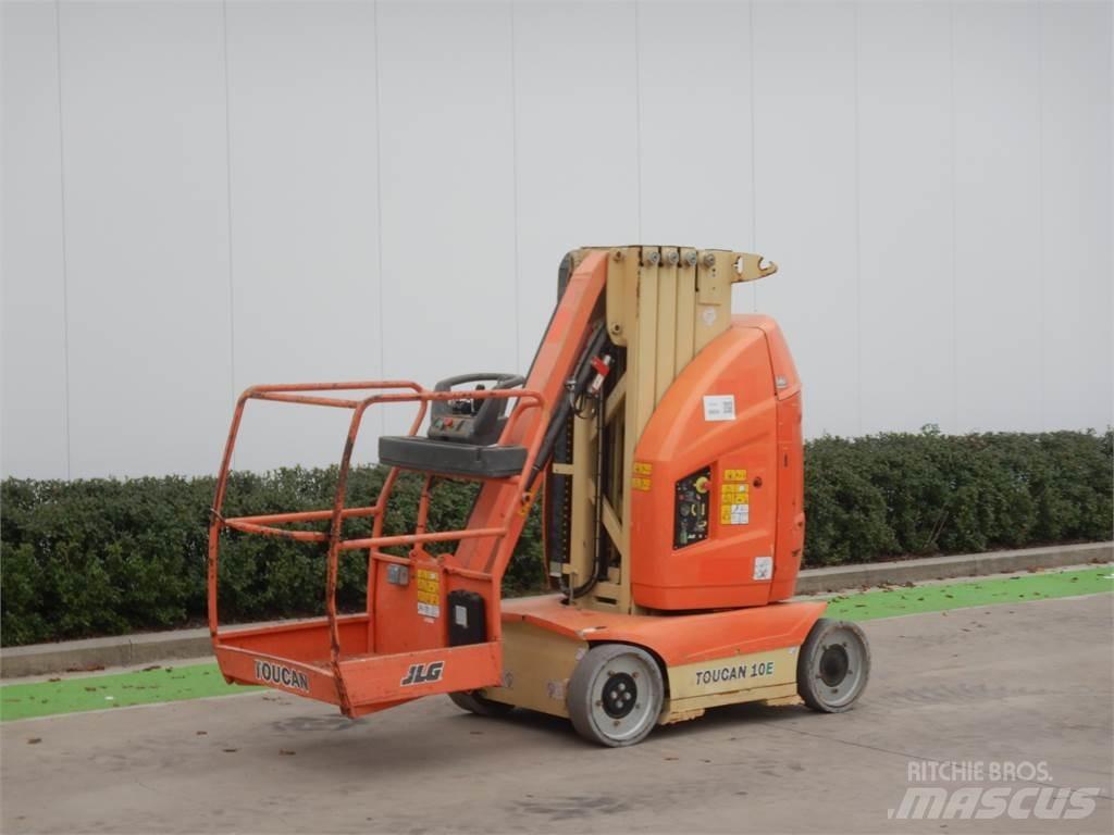JLG Toucan 10E Ανυψωτήρες με κατακόρυφους πυλώνες