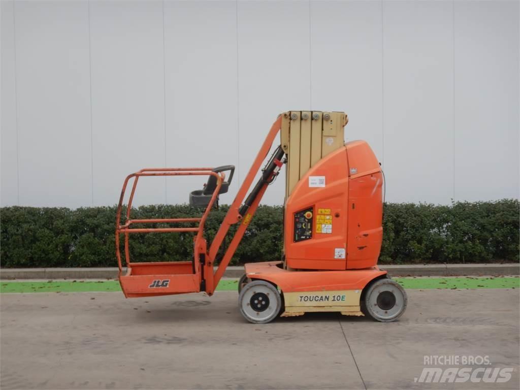 JLG Toucan 10E Ανυψωτήρες με κατακόρυφους πυλώνες