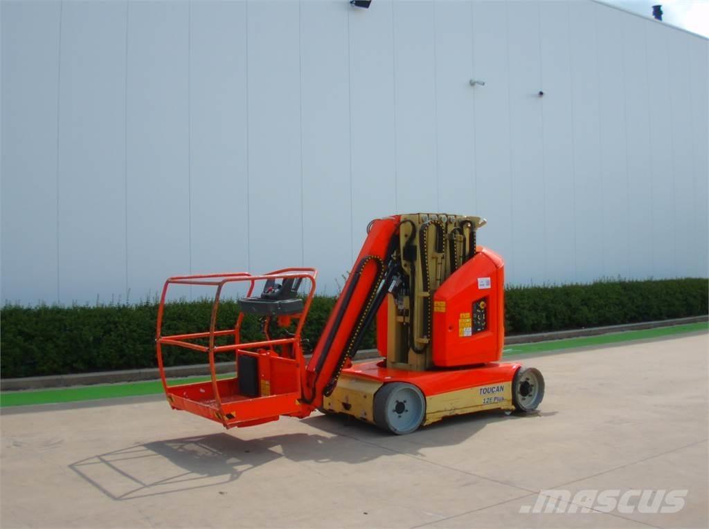 JLG Toucan 12E+ Ανυψωτήρες με κατακόρυφους πυλώνες