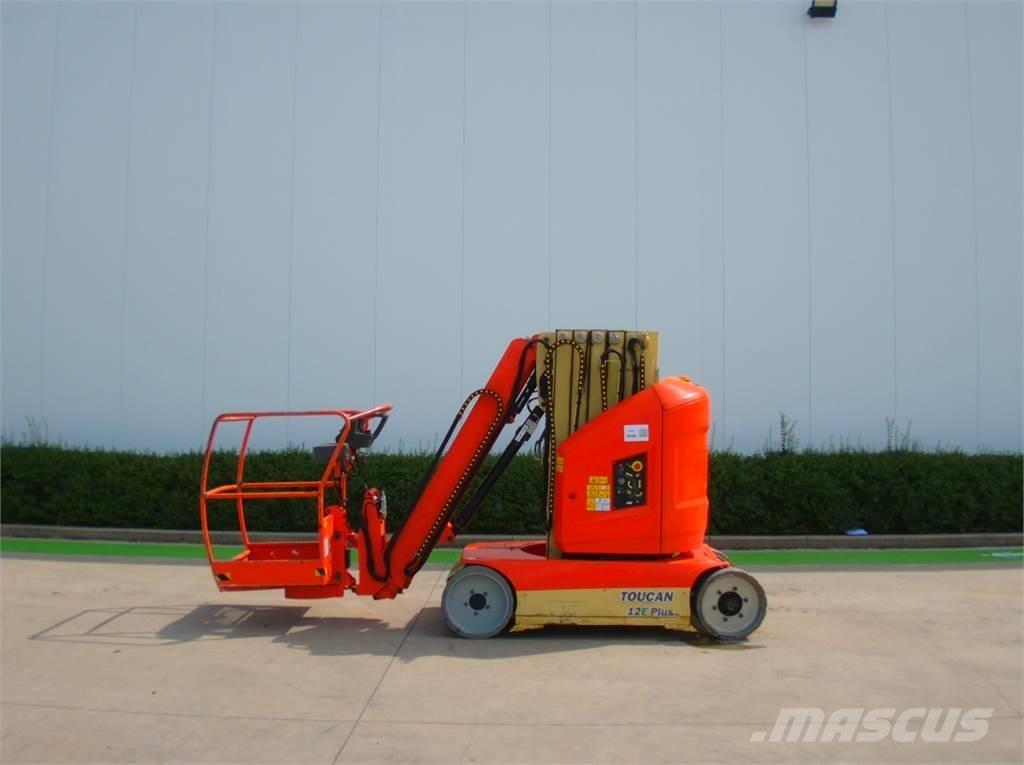 JLG Toucan 12E+ Ανυψωτήρες με κατακόρυφους πυλώνες