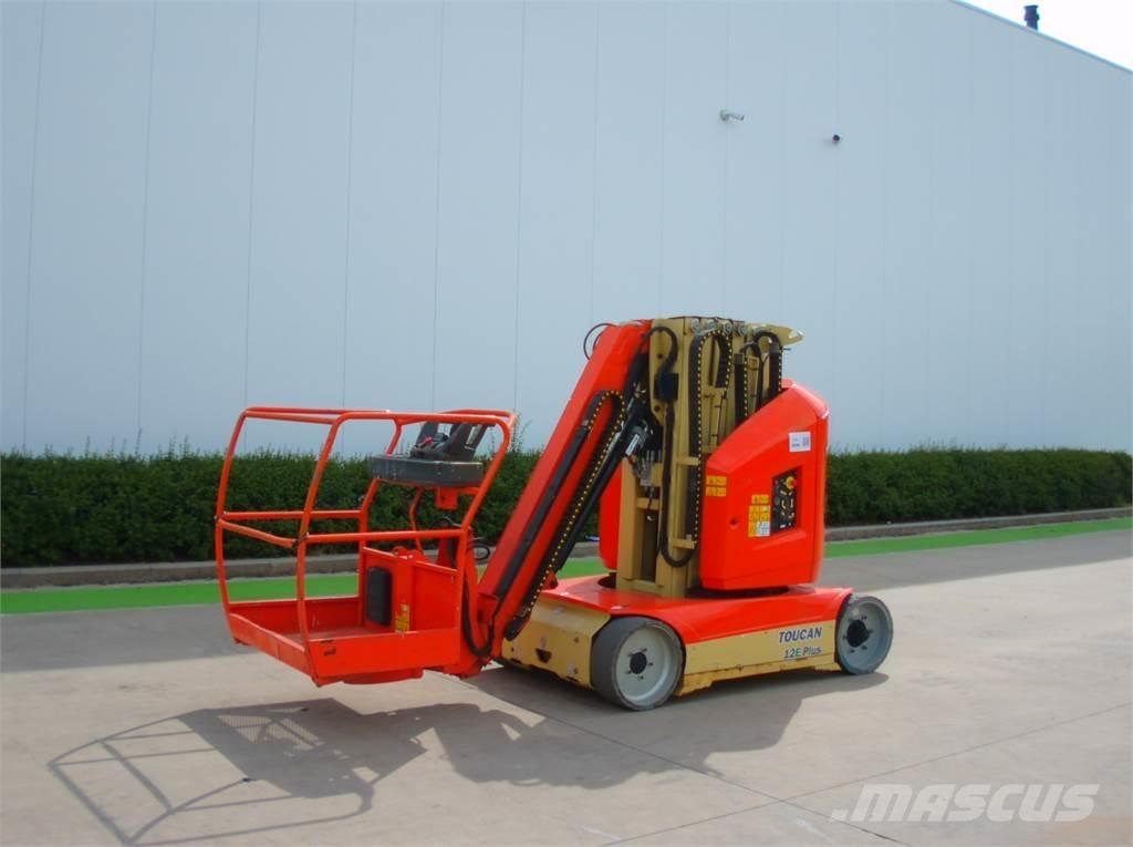 JLG Toucan 12E+ Ανυψωτήρες με κατακόρυφους πυλώνες