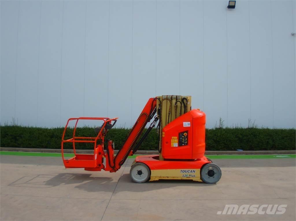 JLG Toucan 12E+ Ανυψωτήρες με κατακόρυφους πυλώνες