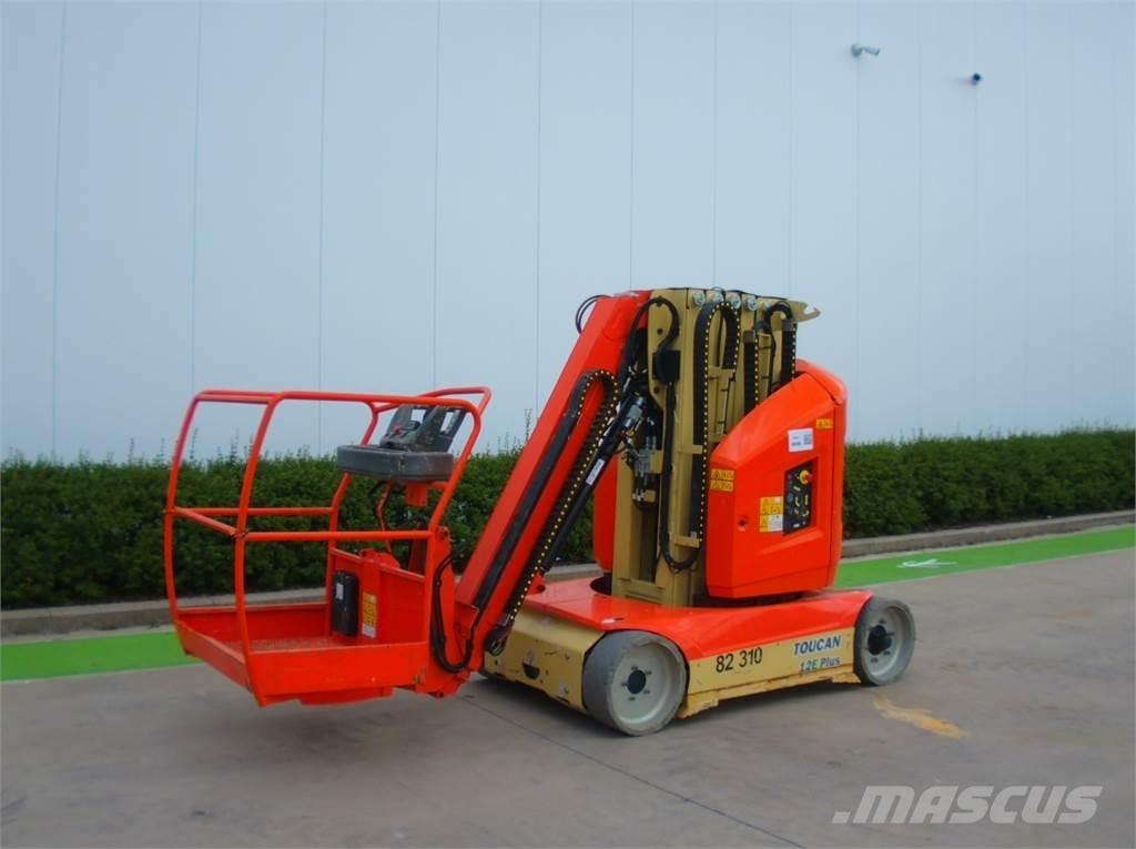 JLG Toucan 12E+ Ανυψωτήρες με κατακόρυφους πυλώνες