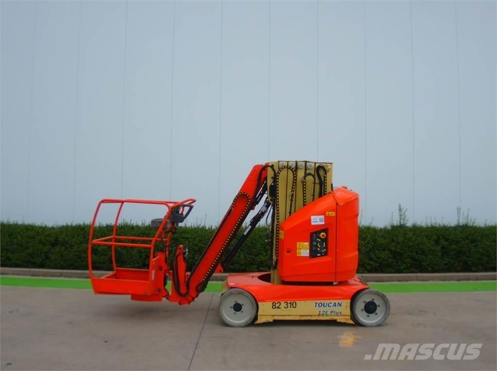 JLG Toucan 12E+ Ανυψωτήρες με κατακόρυφους πυλώνες