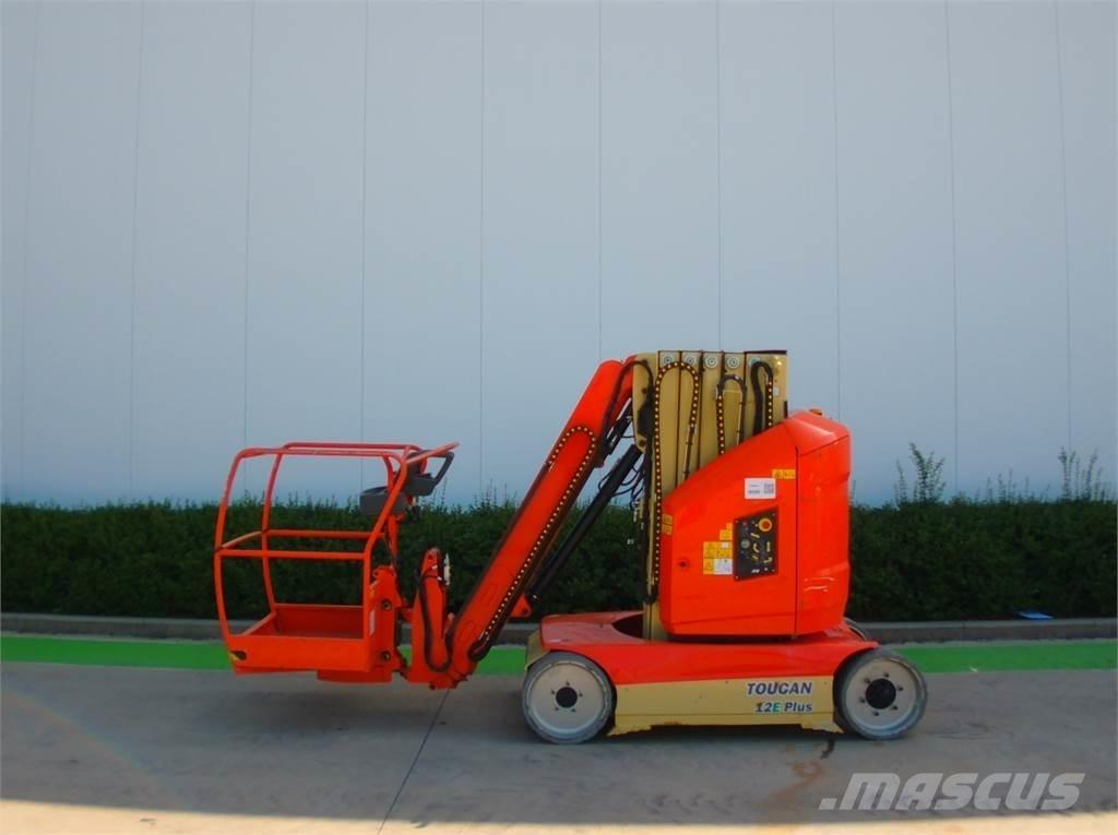 JLG Toucan 12E+ Ανυψωτήρες με κατακόρυφους πυλώνες