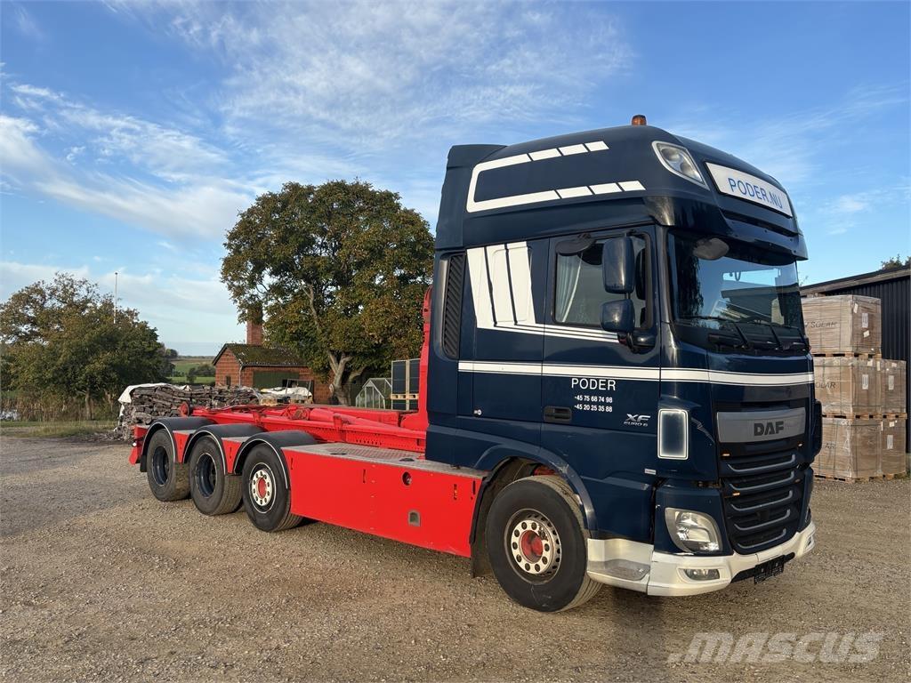 DAF XF 510 FAK 8X2 Φορτηγά ανατροπή με γάντζο