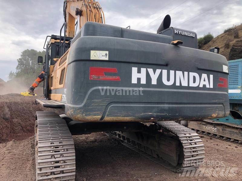 Hyundai HX520L Εκσκαφείς με ερπύστριες