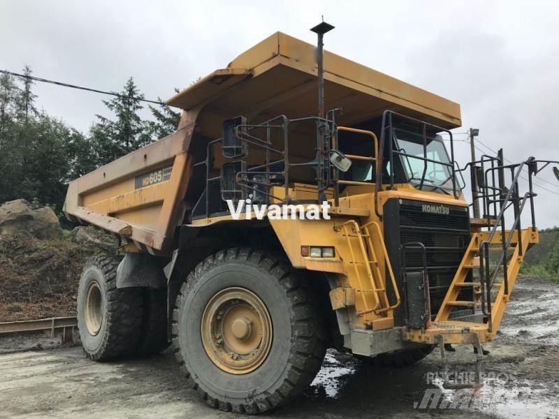 Komatsu HD605-7 Άκαμπτα Dumper με ανατρεπόμενο κάδο