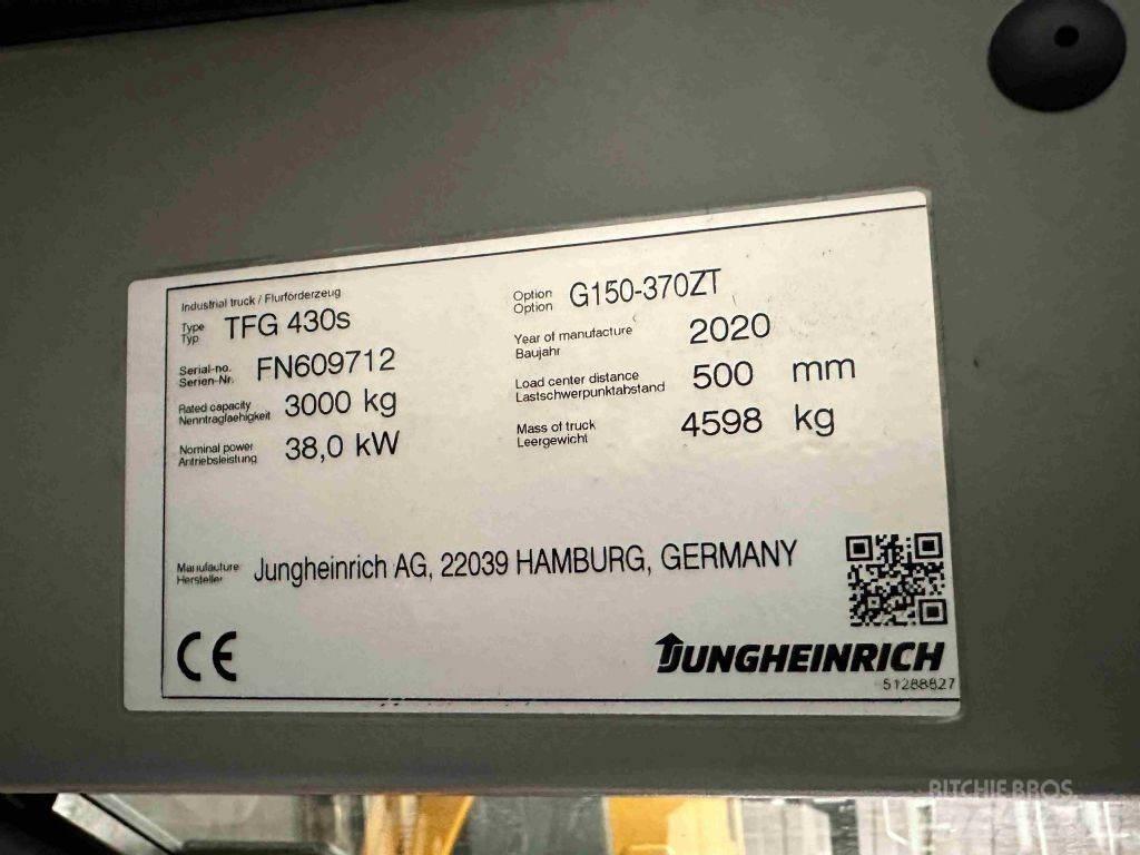 Jungheinrich TFG 430s Περονοφόρα ανυψωτικά κλαρκ με φυσικό αέριο LPG
