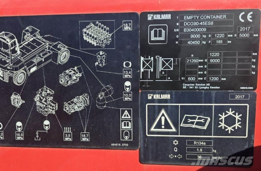 Kalmar DCG90-45ES8 Μηχανές χειρισμού εμπορευματοκιβωτίων