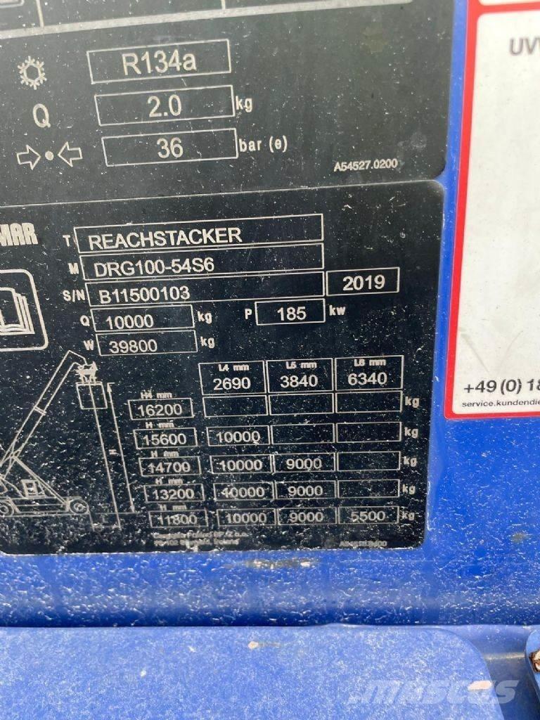 Kalmar DRG100-54S6 Γερανοί στοίβαξης εμπορευματοκιβωτίων