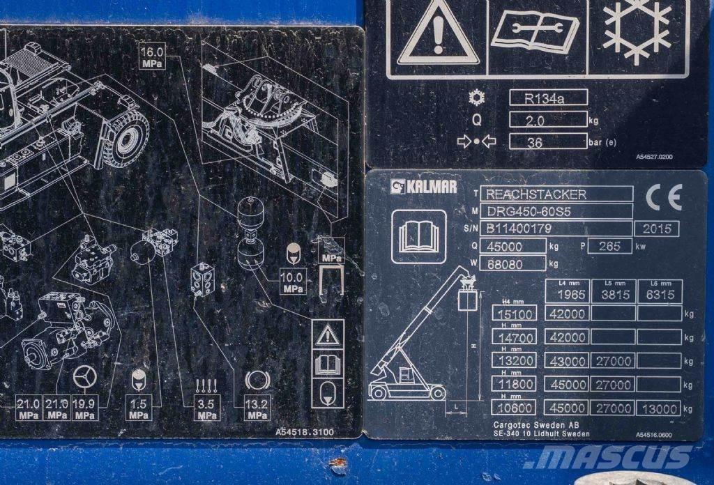 Kalmar DRG450-60S5 Γερανοί στοίβαξης εμπορευματοκιβωτίων