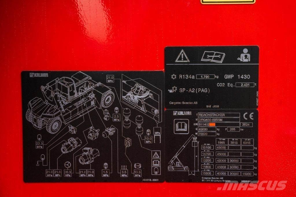 Kalmar DRG450-60S5M Γερανοί στοίβαξης εμπορευματοκιβωτίων