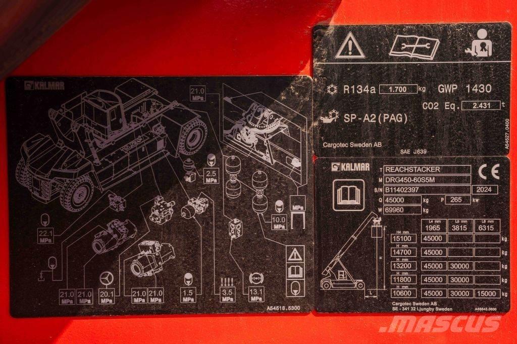 Kalmar DRG450-60S5M Γερανοί στοίβαξης εμπορευματοκιβωτίων