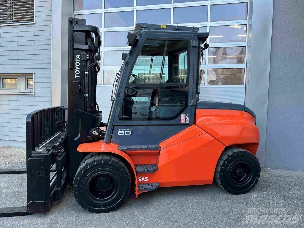 Toyota 9FBH80T Ηλεκτρικά περονοφόρα ανυψωτικά κλαρκ