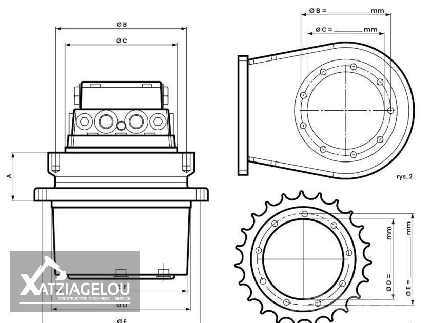  DOOSAN/DAEWOO Μετάδοση κίνησης