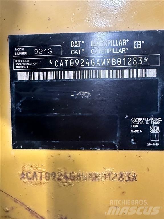 CAT 924 G Φορτωτές με λάστιχα (Τροχοφόροι)