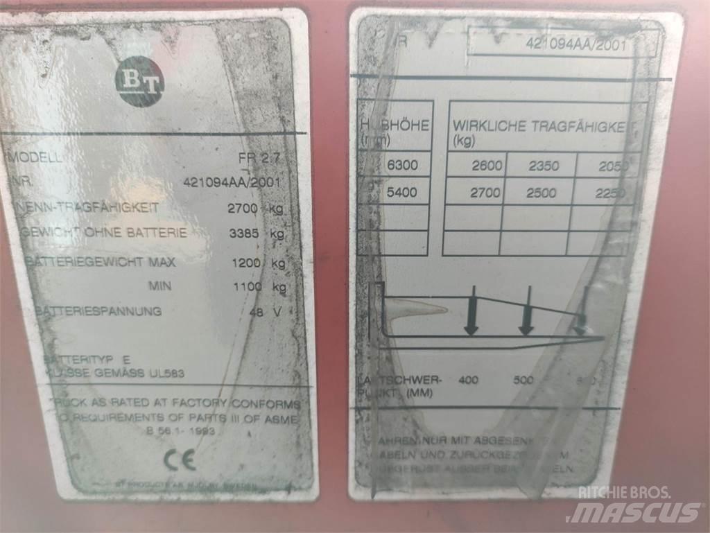 BT FR2-7 Ανυψωτικά στενών δρόμων 4 κατευθύνσεων