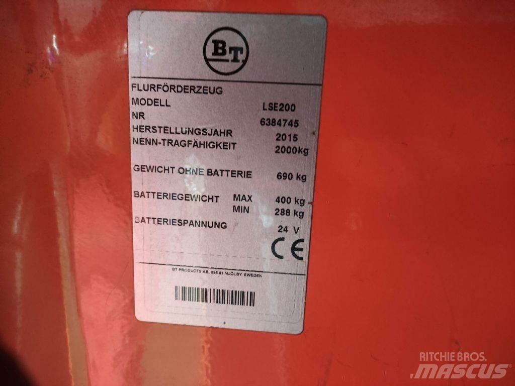 BT LSE200 Χειροκίνητο περονοφόρο ανυψωτικό