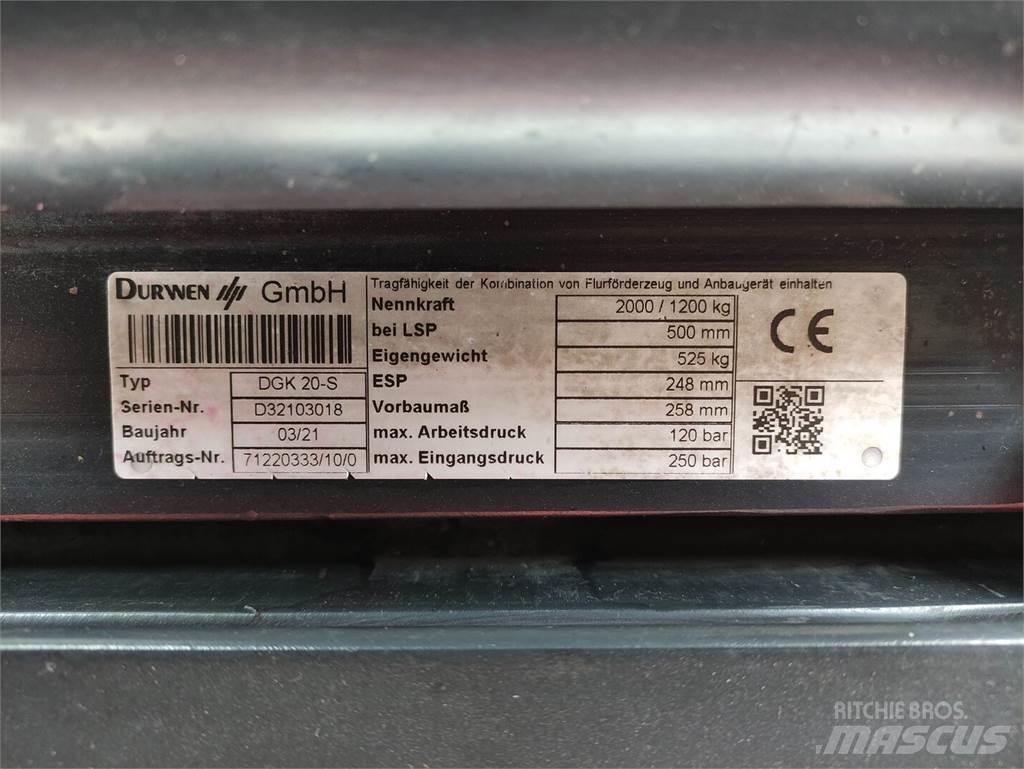 Durwen DGK 20-S Εξαρτήματα συγκράτησης δεμάτων