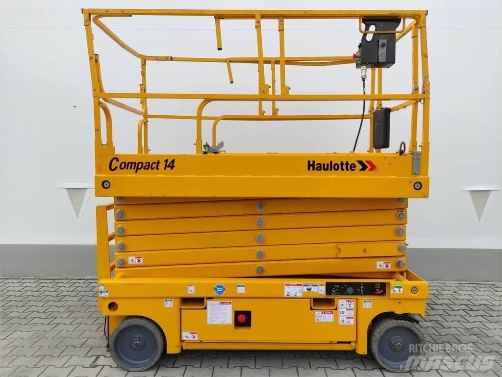 Haulotte Compact14 Ανυψωτήρες ψαλιδωτής άρθρωσης