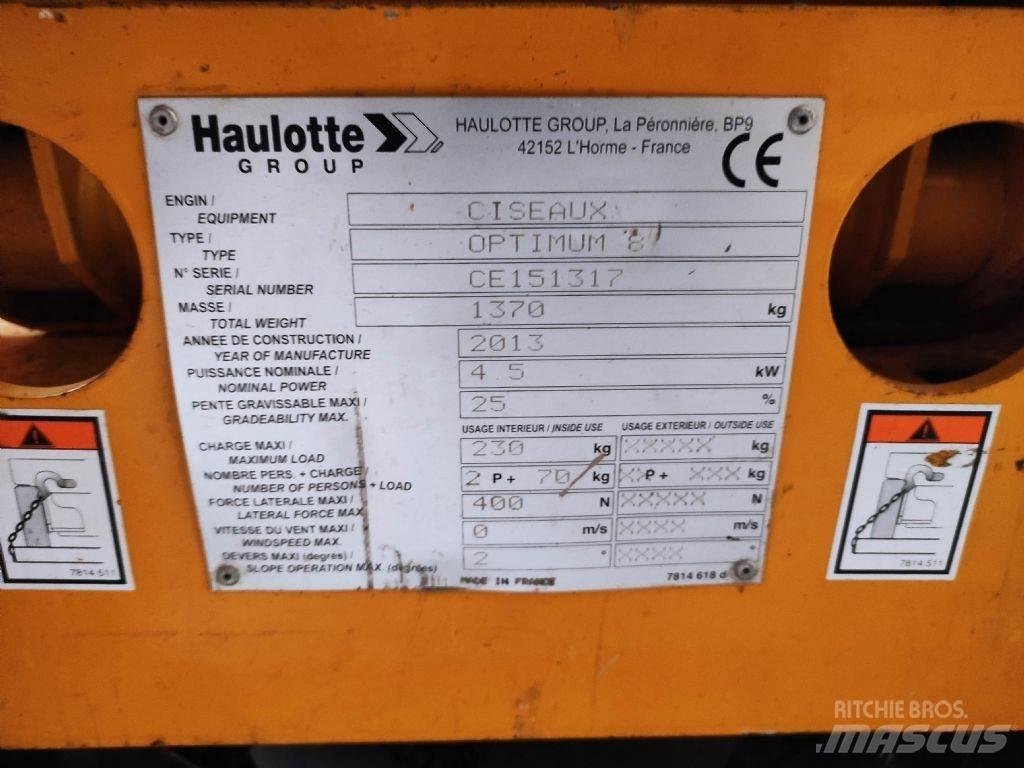 Haulotte OPTIMMM8 Ανυψωτήρες ψαλιδωτής άρθρωσης