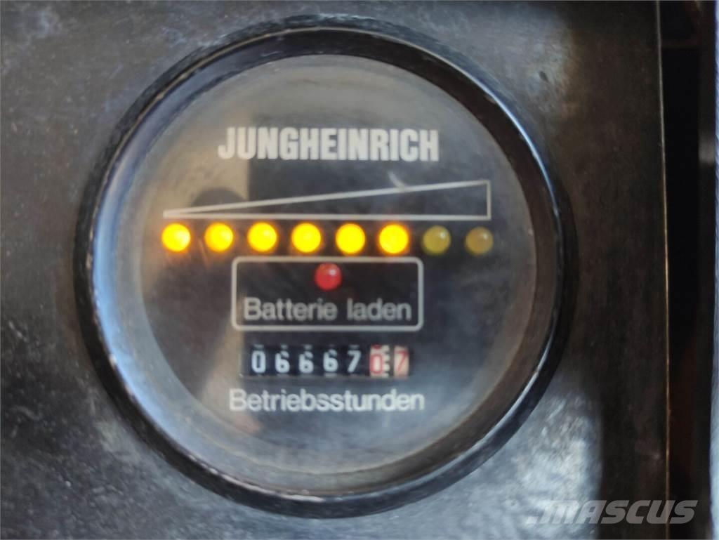 Jungheinrich EJC A 12.5 Παλετοφόρα πεζού χειριστή με ιστό