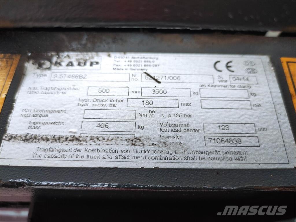 Kaup 3.5T 466B Z Χειρισμός Υλικών - Άλλα