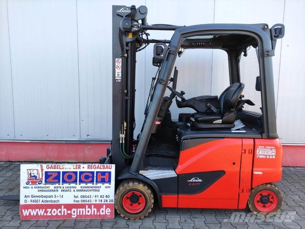 Linde E20P-02-386 EVO Ηλεκτρικά περονοφόρα ανυψωτικά κλαρκ