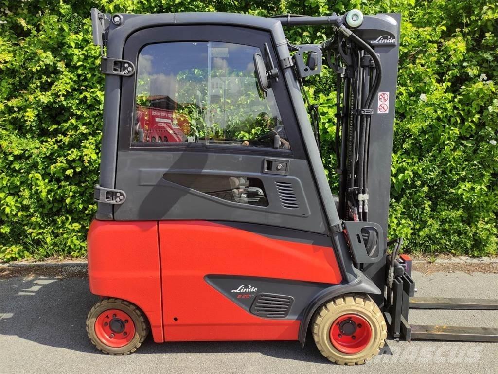 Linde E20PH-02-386-EVO Ηλεκτρικά περονοφόρα ανυψωτικά κλαρκ