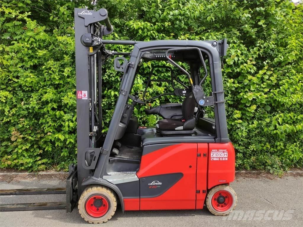 Linde E20PH-02-386-EVO Ηλεκτρικά περονοφόρα ανυψωτικά κλαρκ