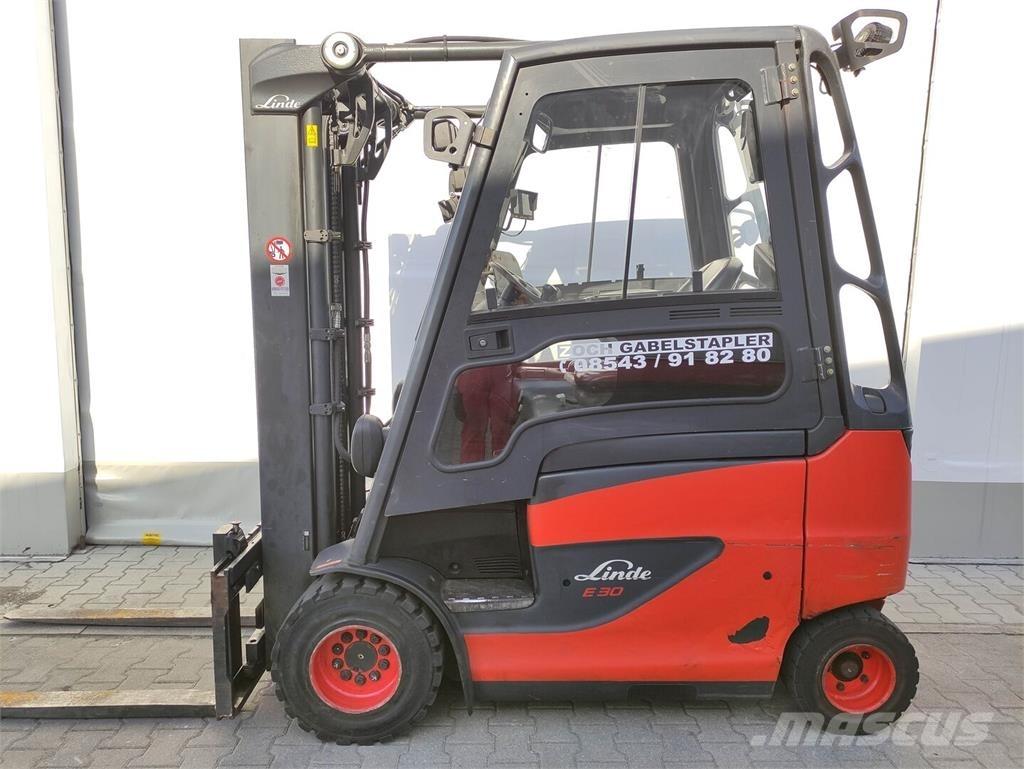 Linde E30H-01-600-387 Ηλεκτρικά περονοφόρα ανυψωτικά κλαρκ