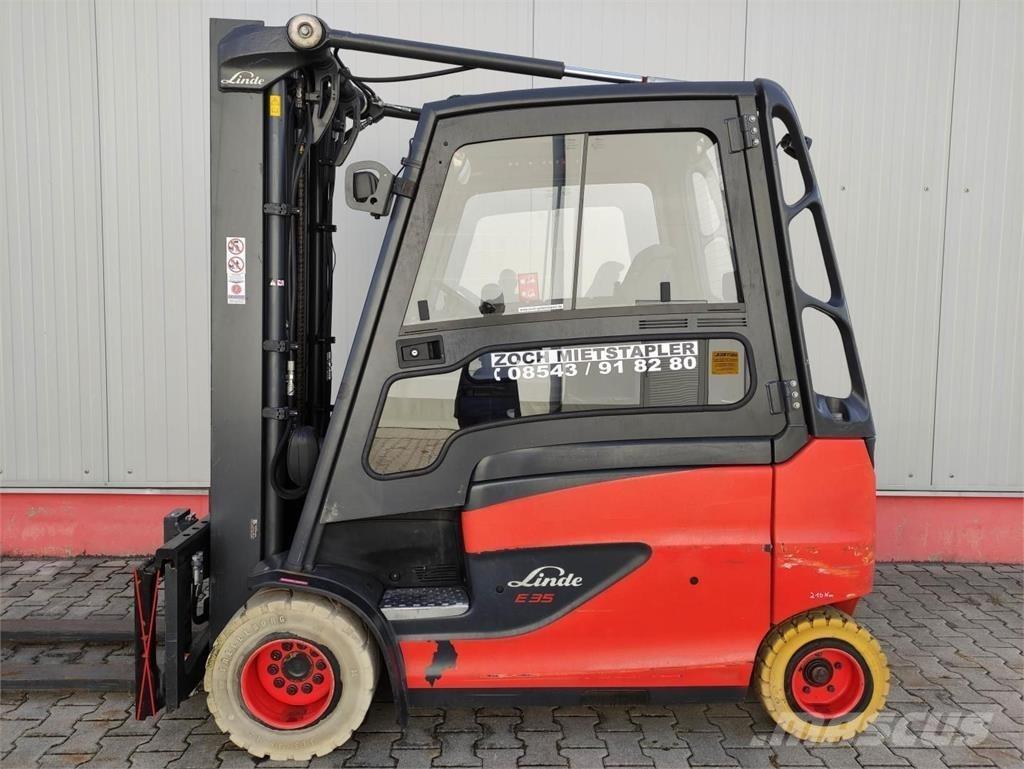 Linde E35HL-01-387 Ηλεκτρικά περονοφόρα ανυψωτικά κλαρκ