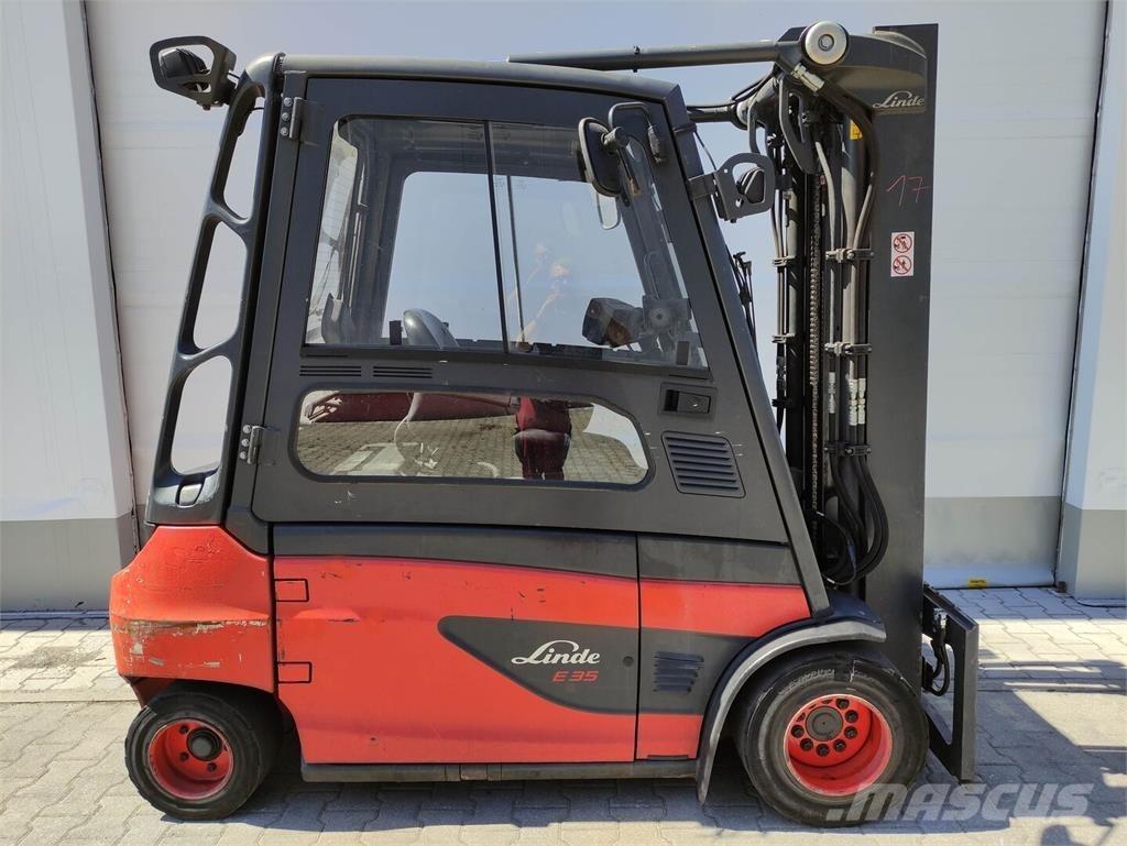 Linde E35L-01-387 Ηλεκτρικά περονοφόρα ανυψωτικά κλαρκ