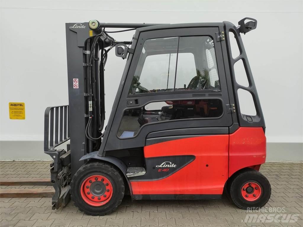 Linde E40H-01/600-388 Ηλεκτρικά περονοφόρα ανυψωτικά κλαρκ