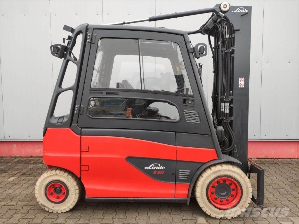 Linde E50HL-01-388 Ηλεκτρικά περονοφόρα ανυψωτικά κλαρκ