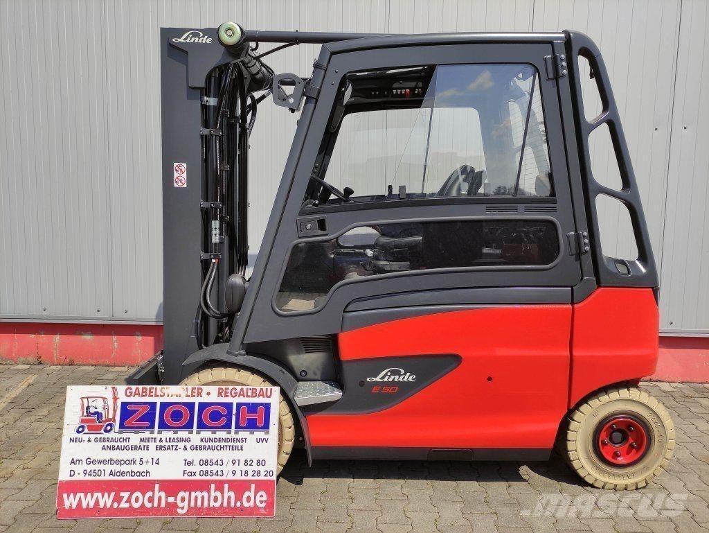Linde E50HL-01-388 Ηλεκτρικά περονοφόρα ανυψωτικά κλαρκ
