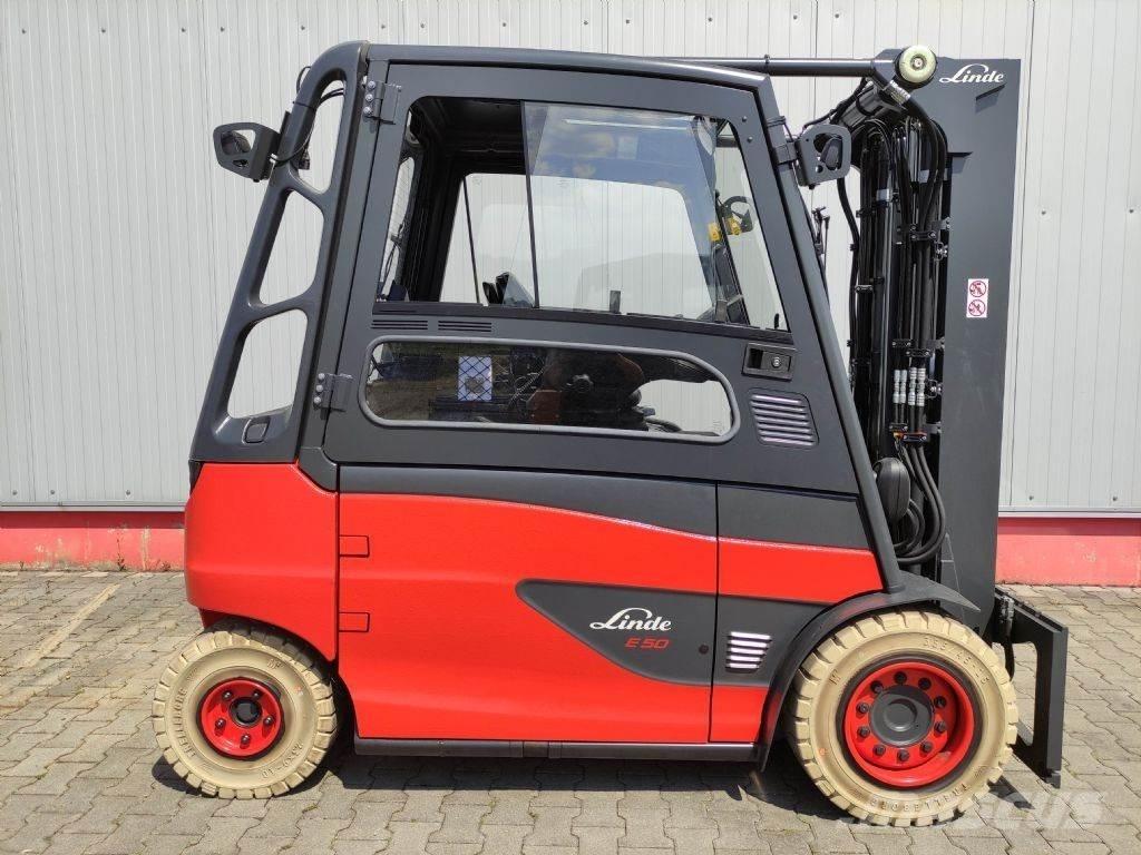 Linde E50HL-01-388 Ηλεκτρικά περονοφόρα ανυψωτικά κλαρκ